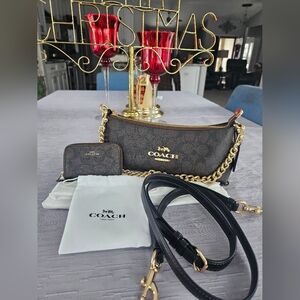 Coach Charlotte Shoulder Bag With Cardcase